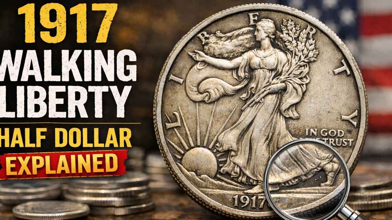 1917 Walking Liberty Half Dollar Explained – History, Value & Collector Insights
