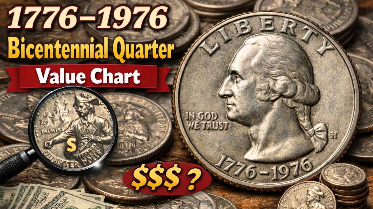 1776–1976 Bicentennial Quarter Value Chart: Top Coins for Collectors & Investors