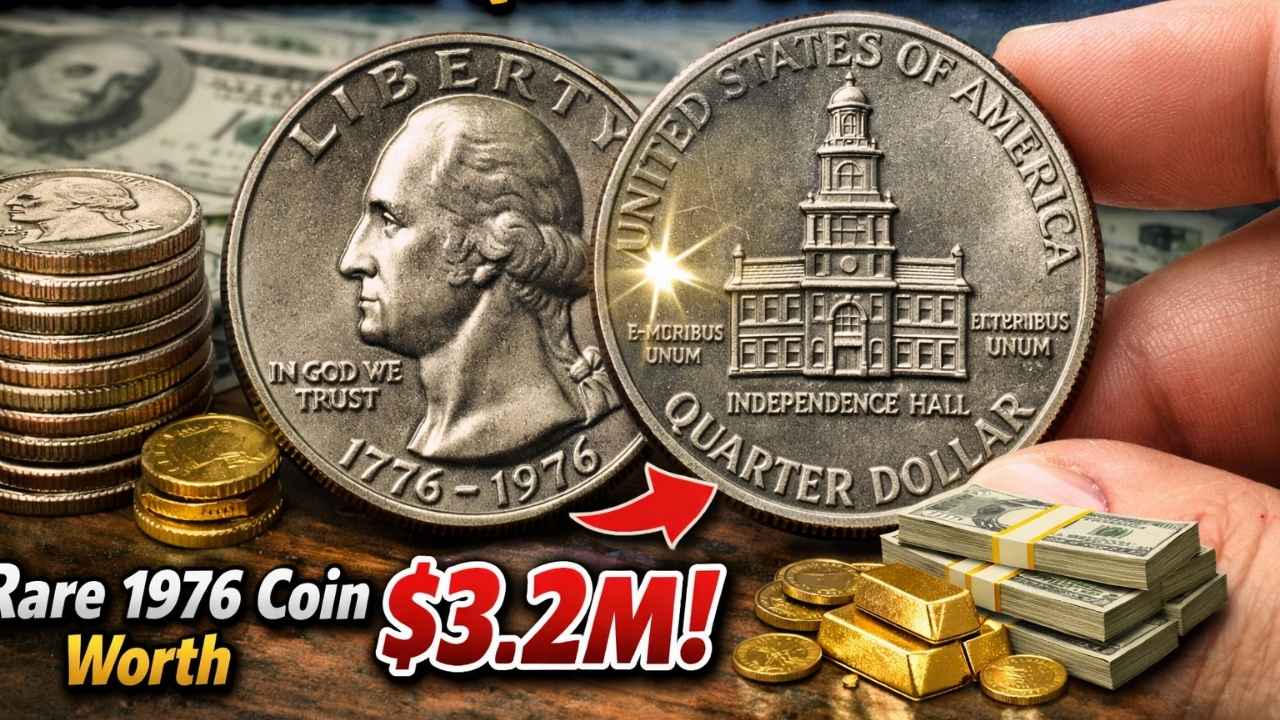Bicentennial Quarter Secrets: Rare 1976 Coin Worth $3.2M That Collectors Crave