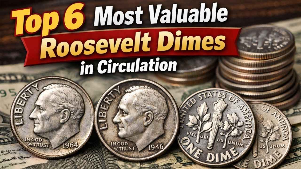 Top 6 Most Valuable Roosevelt Dimes in Circulation: Rare Coins Worth Big Money