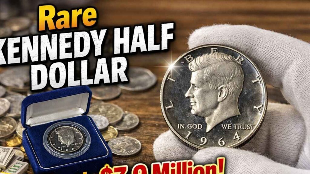 Rare Kennedy Half Dollar Worth $7.9 Million in 2026 – Coin Rarity That Stuns Collectors