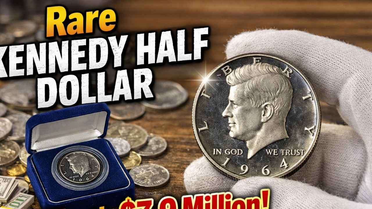 Rare Kennedy Half Dollar Worth $7.9 Million in 2026 – Coin Rarity That Stuns Collectors