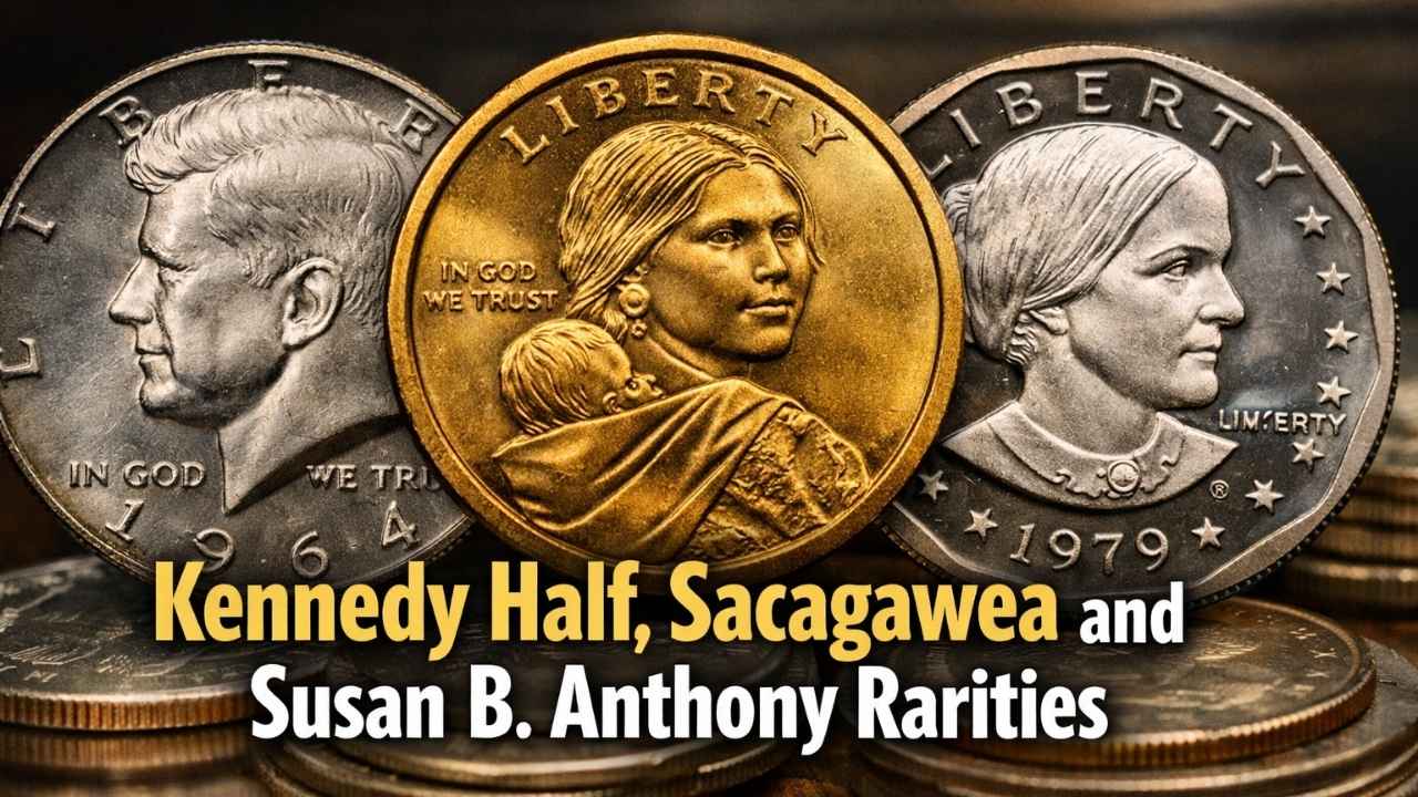 2026 Collector’s Value Guide: Kennedy Half, Sacagawea and Susan B. Anthony Rarities
