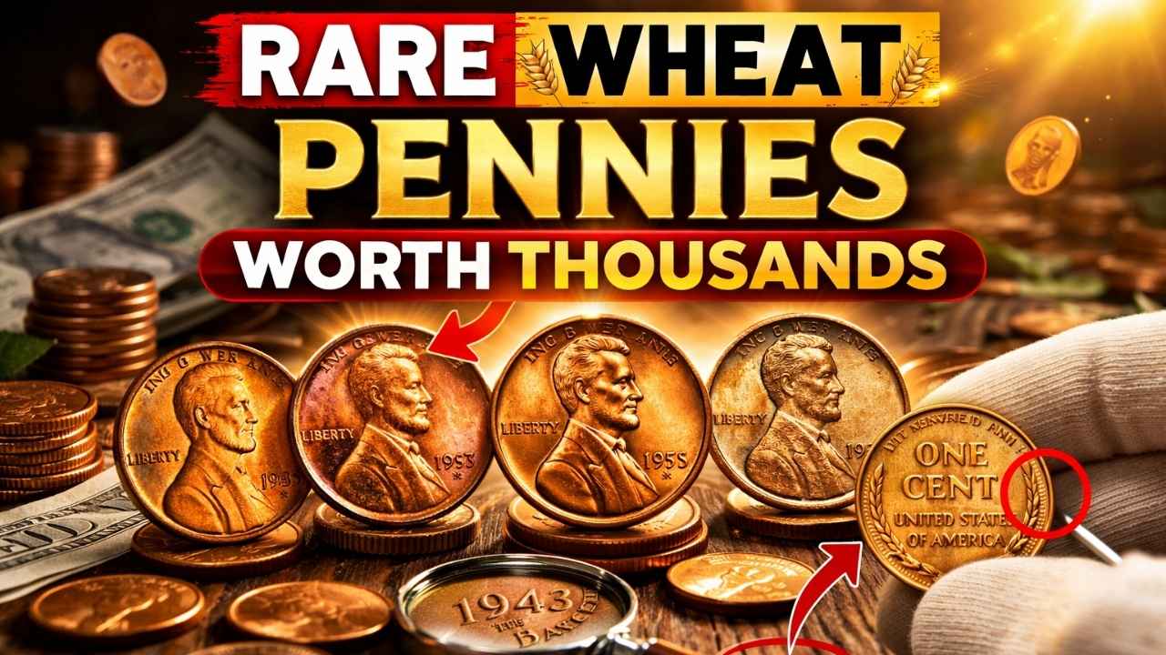 Top 9 Rare Wheat Pennies Worth Thousands – Hidden Treasures in Your Pocket Change