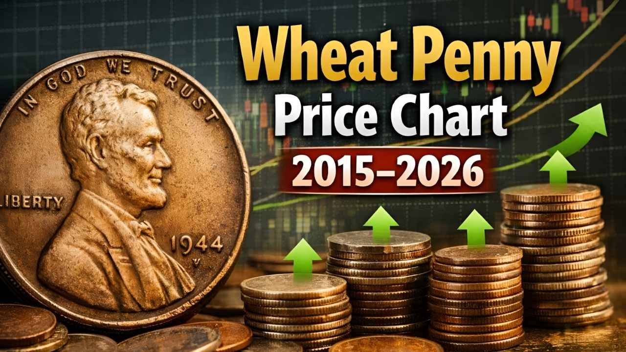 Wheat Penny Price Chart 2015–2026: Collector’s Full Value Guide