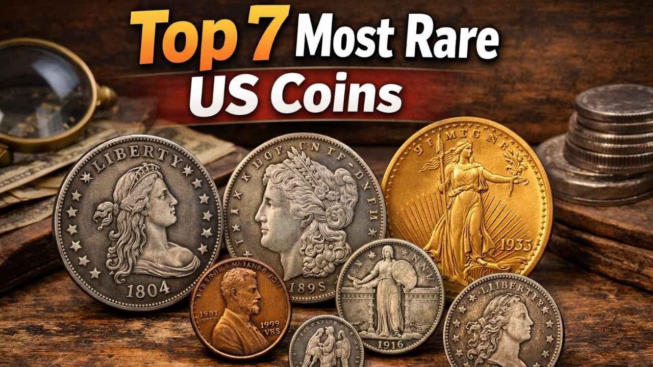 Top 7 Most Rare US Coins in 2026 Worth Over $1 Million