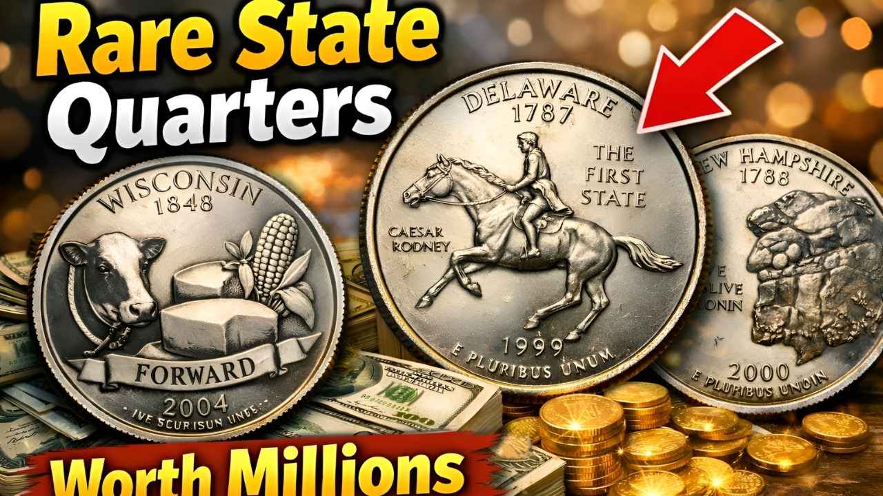 Rare State Quarters Worth Millions: Collector’s Guide to Errors, Values, and HiddenHistory