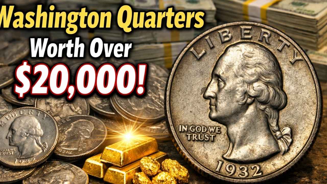 15 Rare Washington Quarters Worth Over $20,000 – Key Dates, Errors & Collector Values