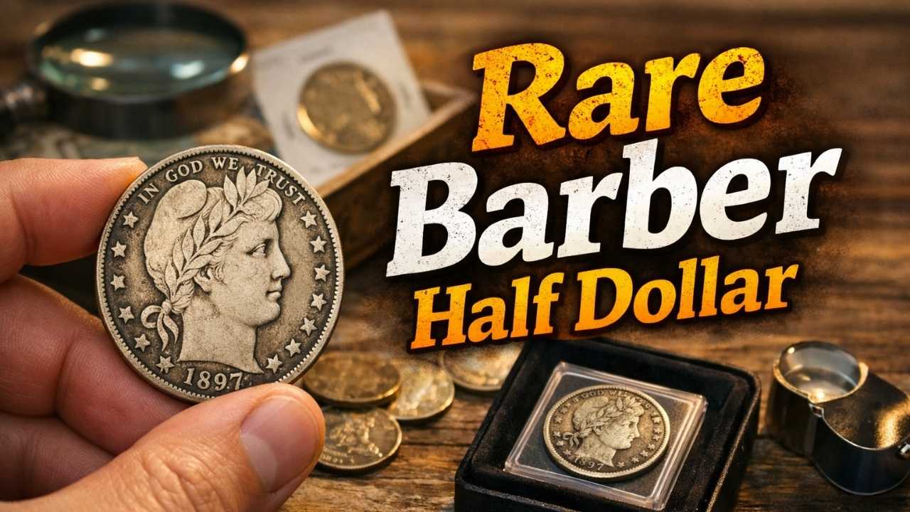 Rare Barber Half Dollar – Collector’s Forgotten Treasure Worth $1 Million