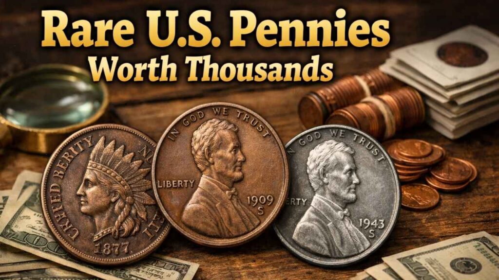 Rare U.S. Pennies Worth Thousands – Hidden Treasures Found in Dirty Condition
