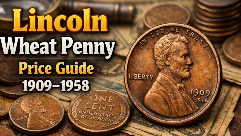 Lincoln Wheat Penny Price Guide 1909–1958: Collector’s Chart of Values