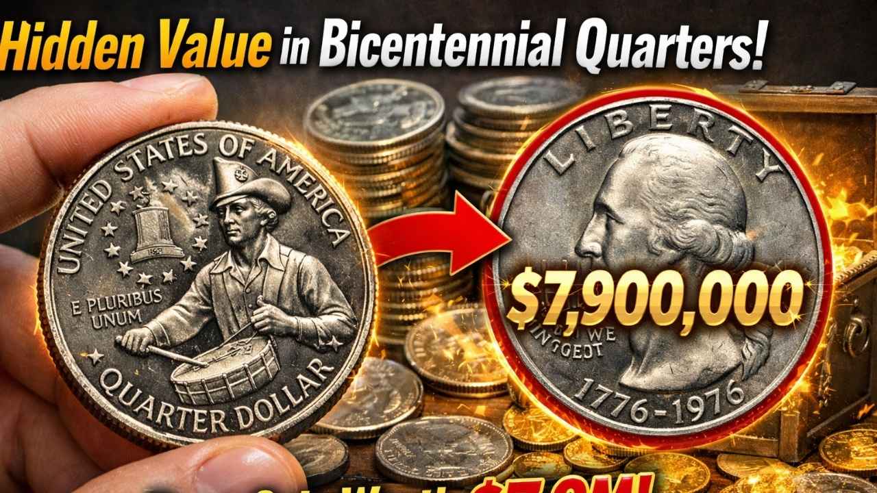 Hidden Value in Bicentennial Quarters: Rare Coin Worth $7.9M